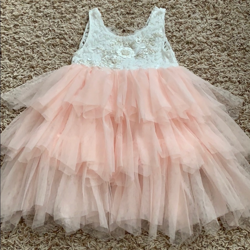 Beautiful Boho Flower Girl Dress💐💍